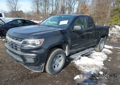 2021 Chevrolet Colorado 2Wd Long Box Wt from USA, damaged, VIN 1GCHSBEN2M1296748